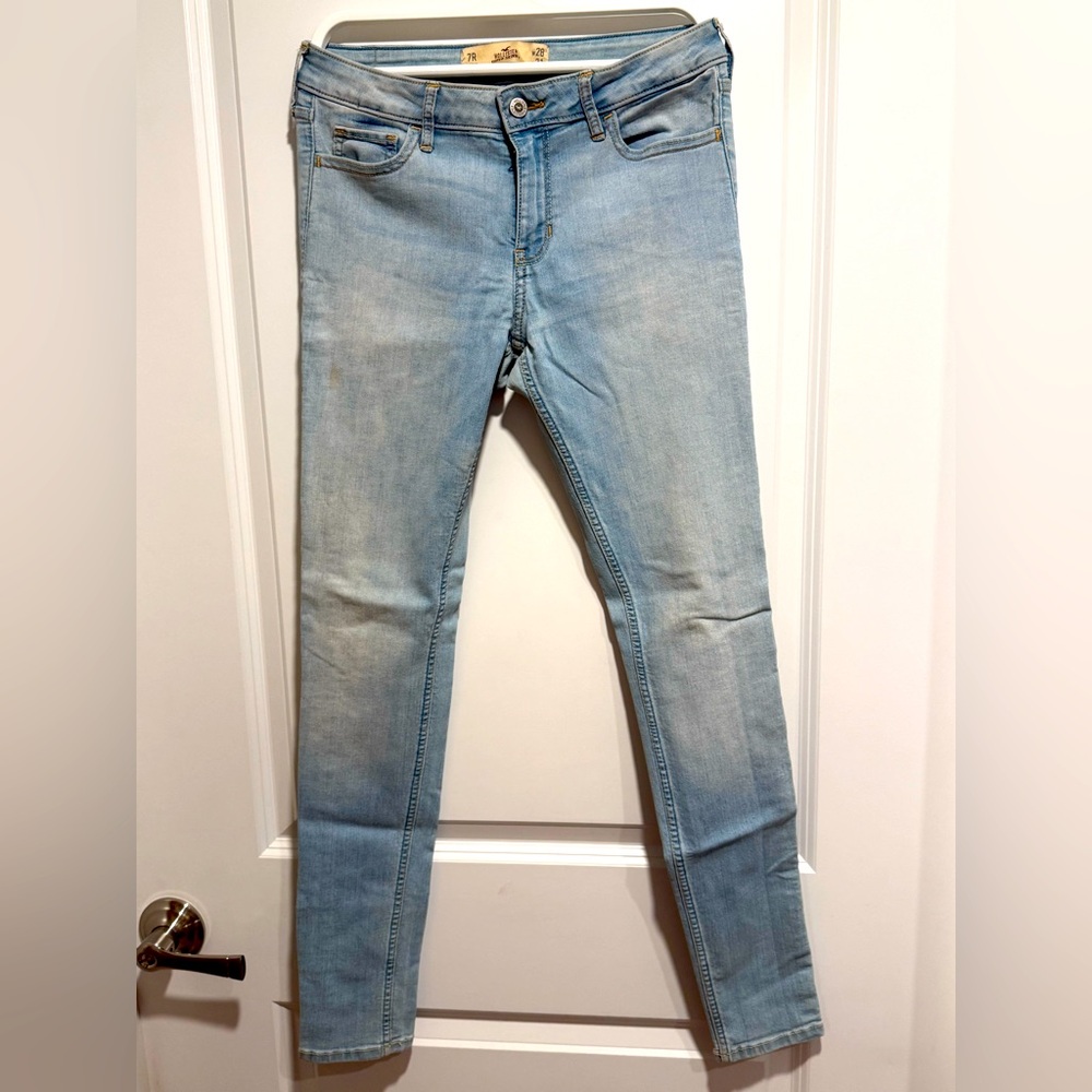 Hollister Blue Skinny Jeans Classic Fit